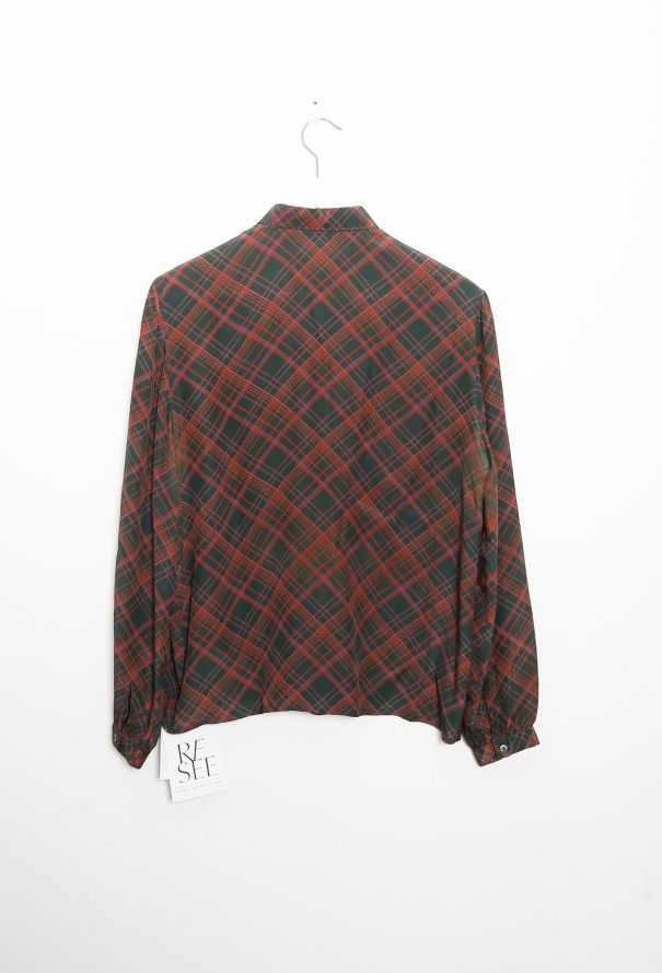 Ruffled Tricolor Blouse - 9