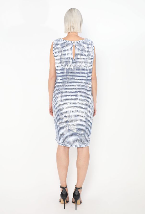 Chanel 2014 Floral Appliqué Dress - 4