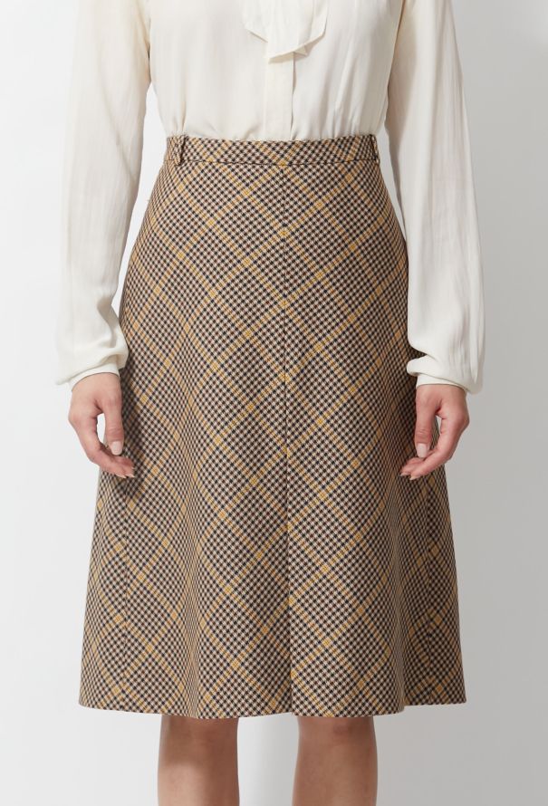 Balenciaga F/W 2016 Plaid Skirt - 3