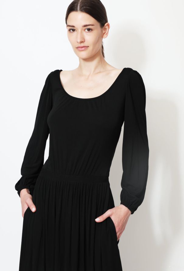 Saint Laurent Timeless ‘70s Boat Neck Dress - 3