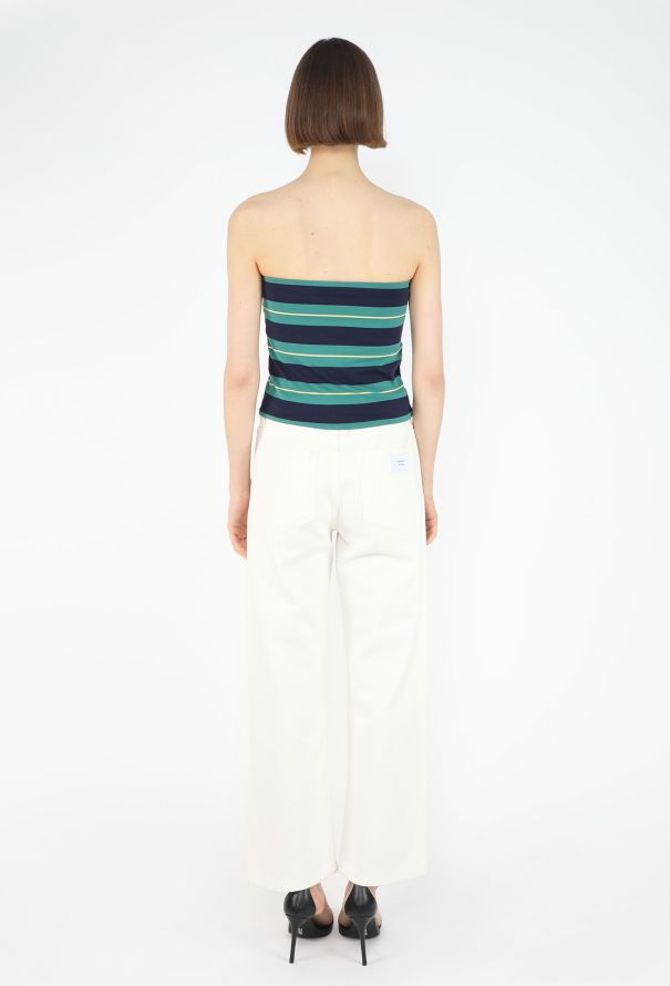 Miu Miu Fall 2025 Striped Tube Top - 4