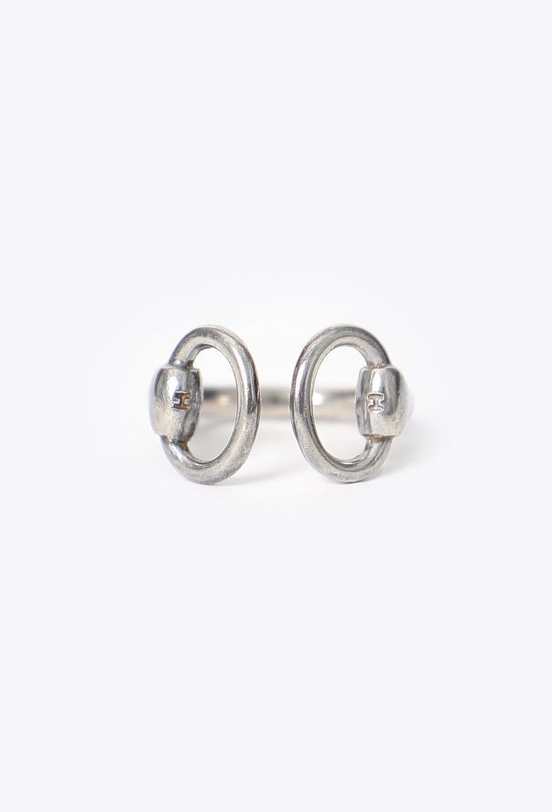 Hermès '70s Nausicaa Sterling Silver Ring - 1