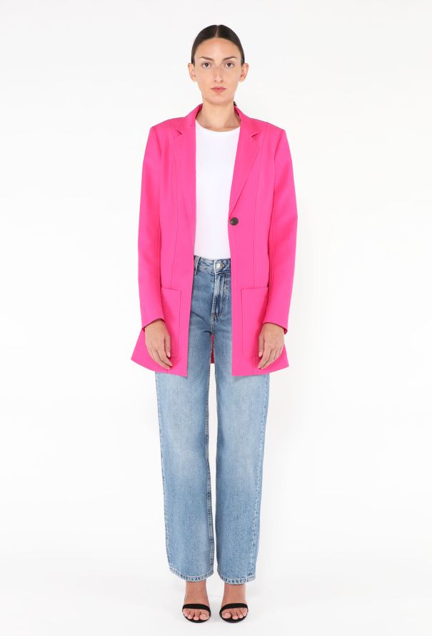Loewe 2019 Printed-Back Blazer - 4