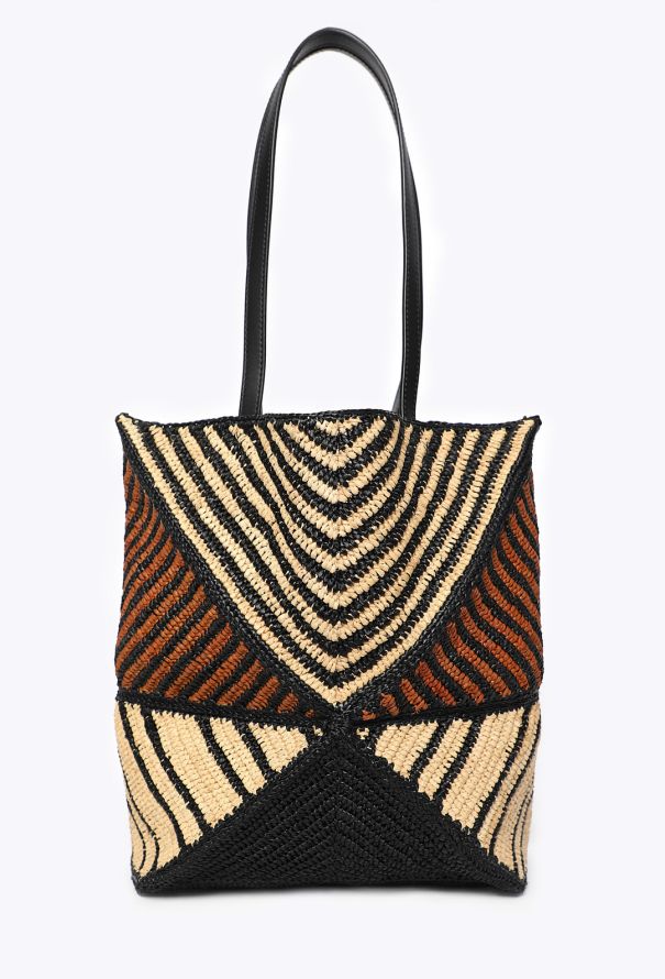 Loewe x Paula's Ibiza Puzzle Fold Raffia Tote, 2024 - 6