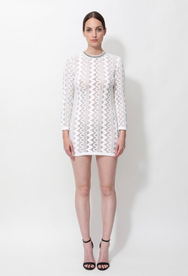 Louis Vuitton S/S 2015 Graphic Knit Dress - 1