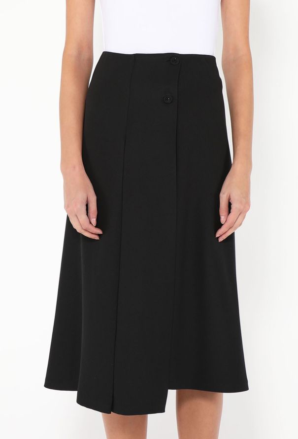 Loro Piana 2025 Alida Embellished Silk Crêpe de Chine Wrap Skirt - 3