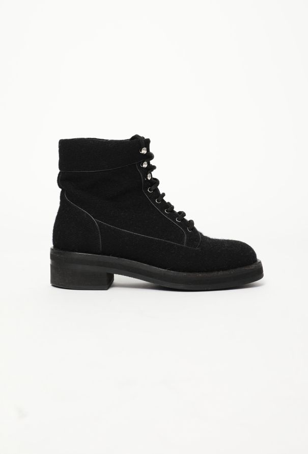 Chanel Pre-Fall 2016 Paris-Rome Combat Boots - 1