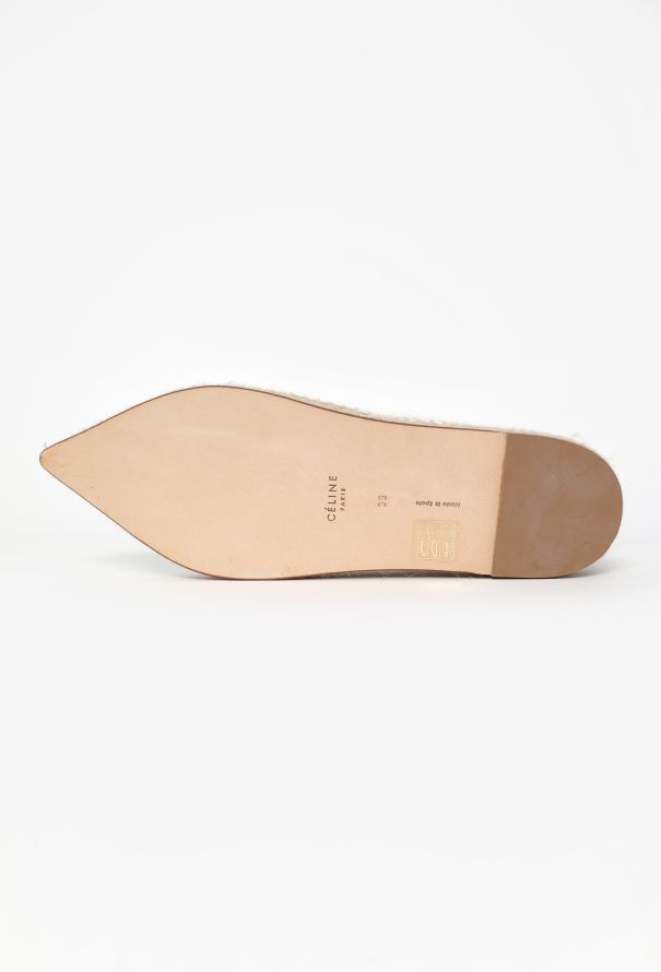 Céline Lace-Up Babouche Espadrilles, 2016 - 5