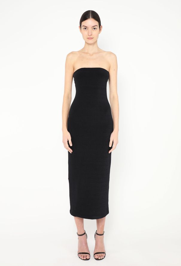 Alaïa 2021 Terrycloth Bodycon Dress - 3