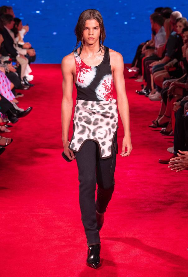 Calvin Klein S/S 2019 Pink Tie Dye Tank - 2