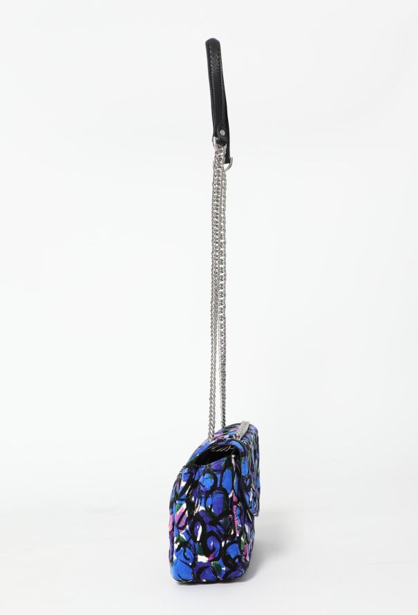 Balenciaga Velvet Floral BB Shoulder Bag - 4