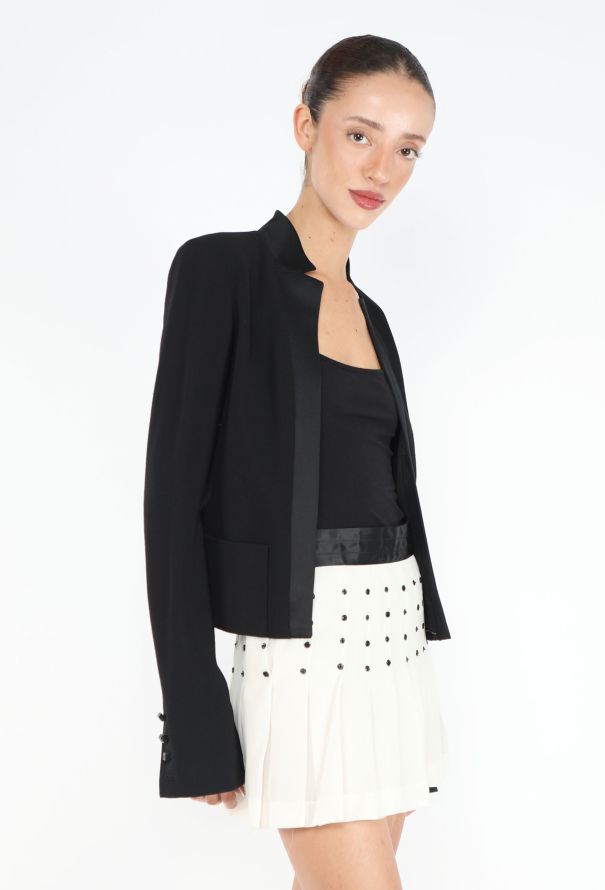 Chanel F/W 2003 Smoking Blazer & Skirt Ensemble - 5