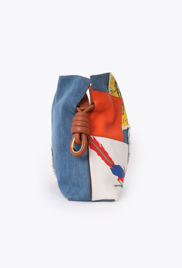 Loewe Paula’s Ibiza Patchwork Flamenco Bag - 6