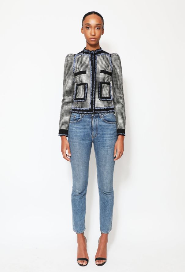 Balenciaga Pre-Fall 2008 Houndstooth Jacket - 4