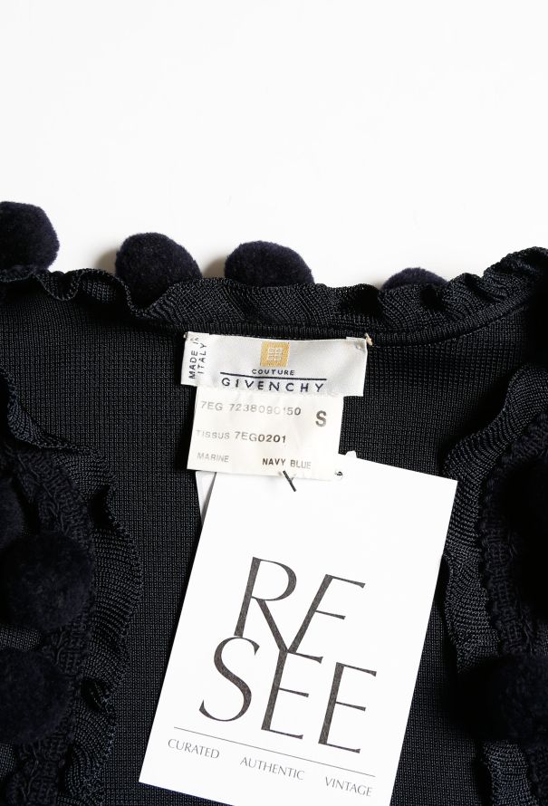 Givenchy Spring 1997 Galliano Pom Pom Bolero - 6