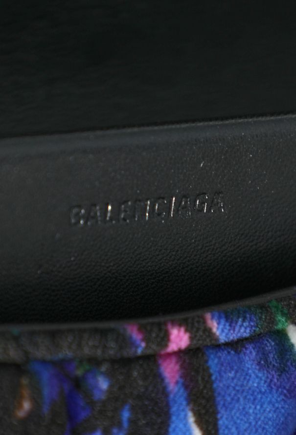 Balenciaga Velvet Floral BB Shoulder Bag - 13