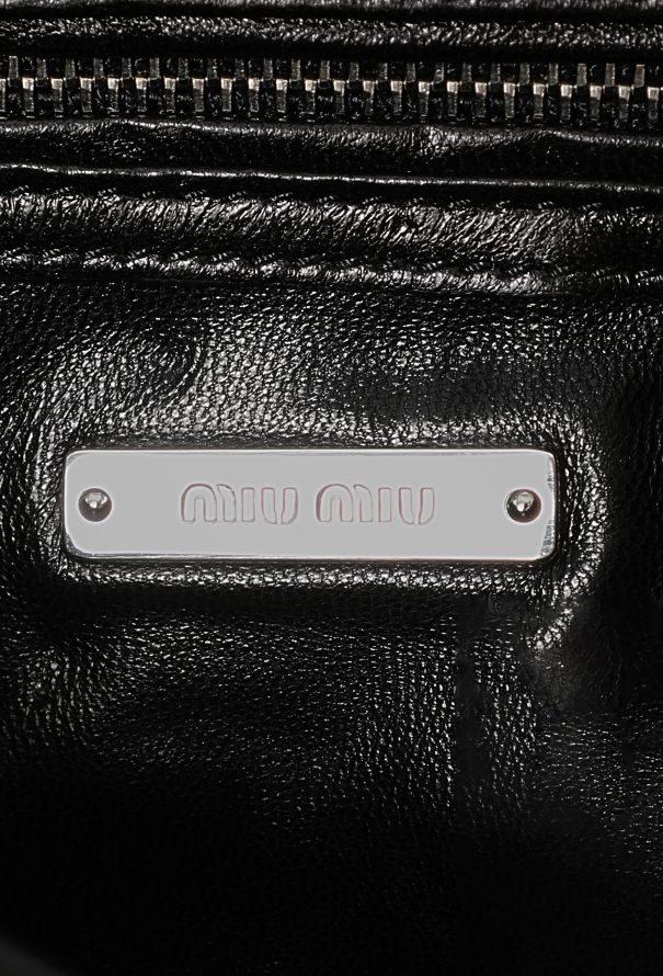 Miu Miu Black Quilted Club Bag - 11