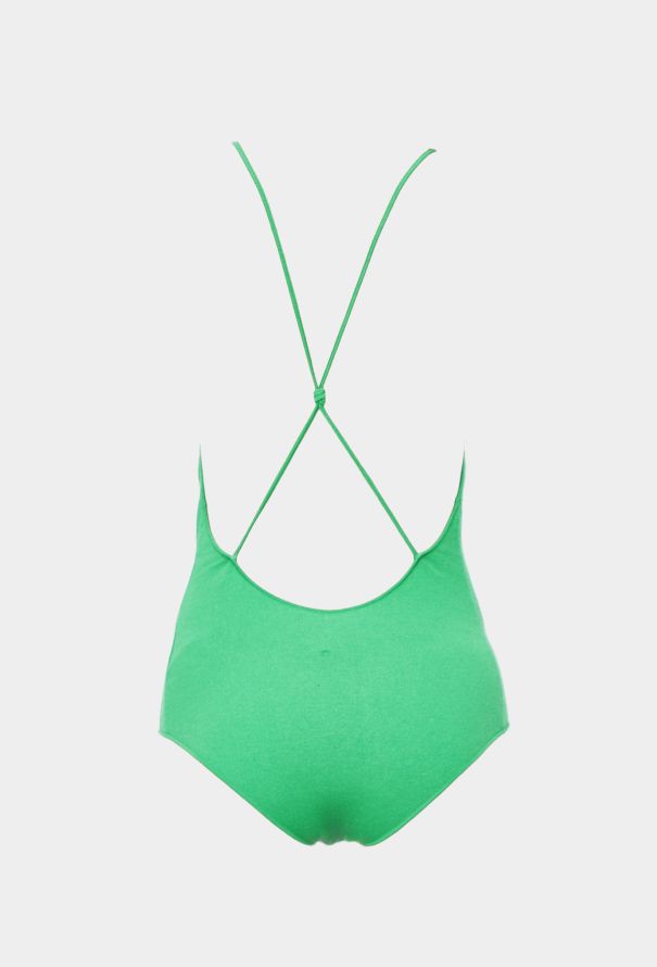 Bottega Veneta 2021 Cashmere Open-Back Bodysuit - 4