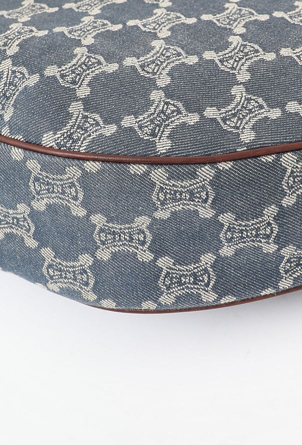 Céline Denim Triomphe Crossbody Bag - 8