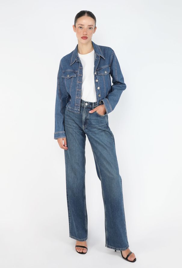 Dior 2003 Cropped Denim Jacket - 5