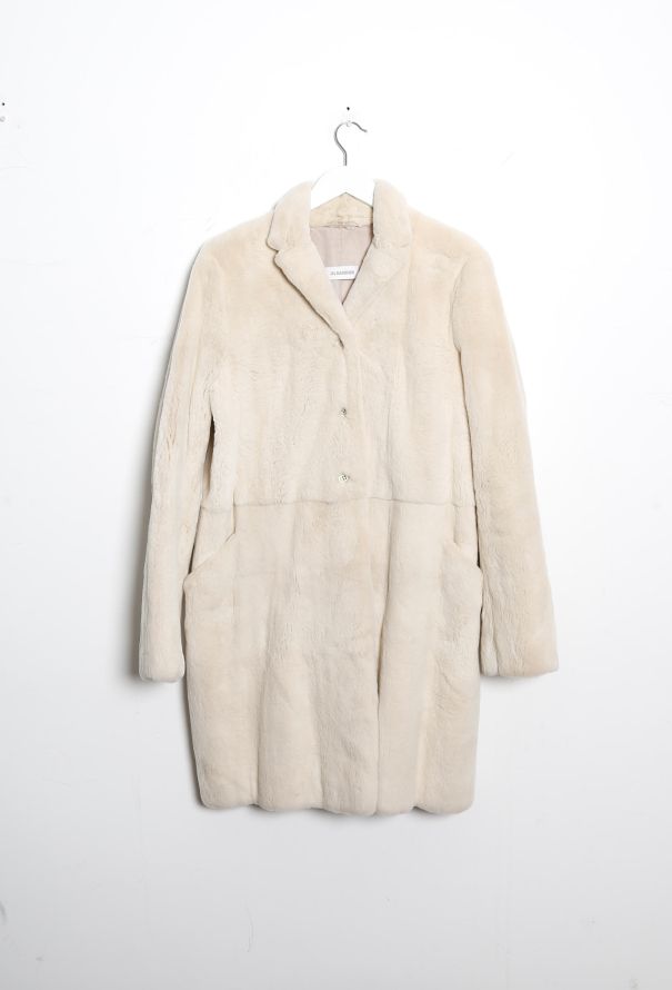 Jil Sander Rabbit Fur Coat - 6