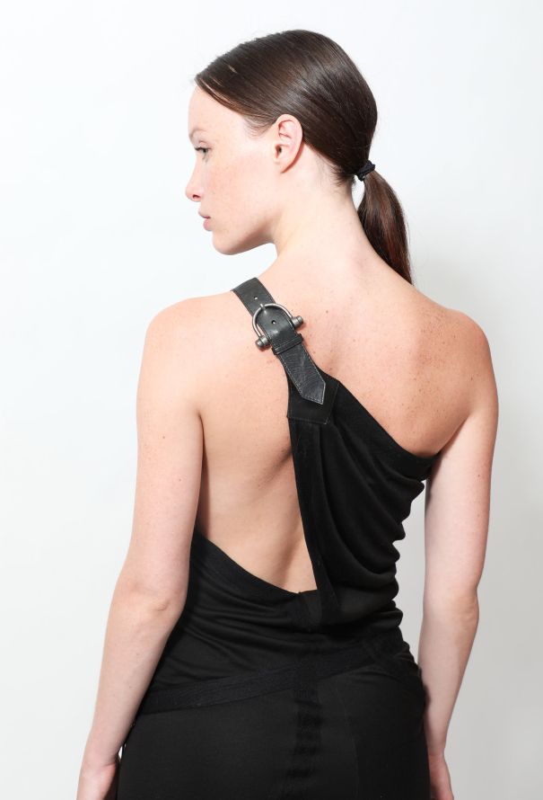 Alexander McQueen 2002 One Shoulder Bondage Dress - 2