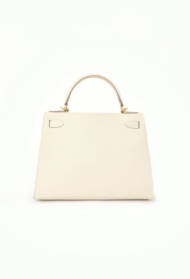Hermès Bespoke Craie Epsom Kelly Sellier 28 - 7