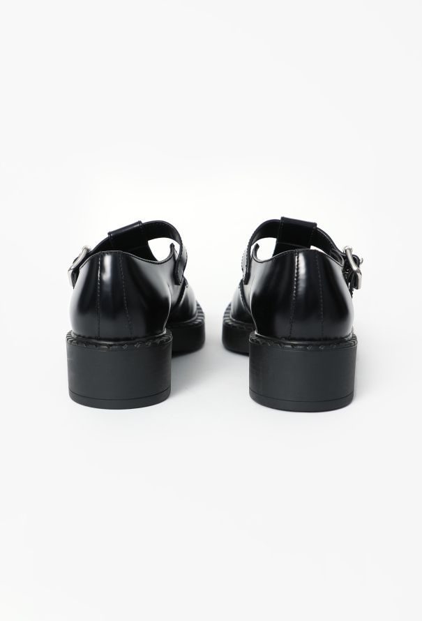 Prada Mary Jane Platform Loafers - 4