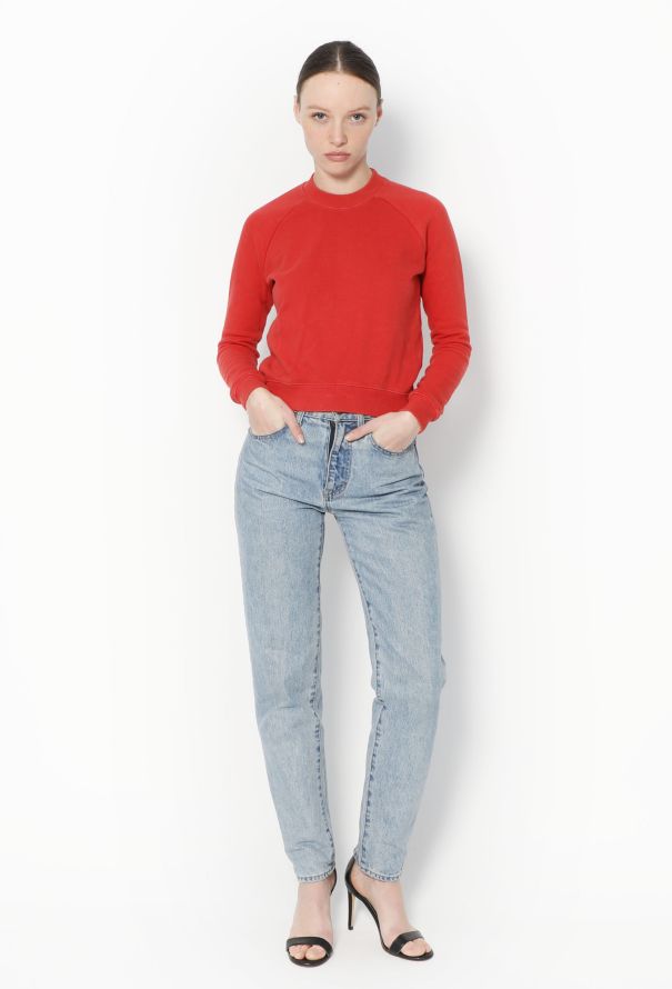 Balenciaga 2016 Cropped URL Sweatshirt - 3