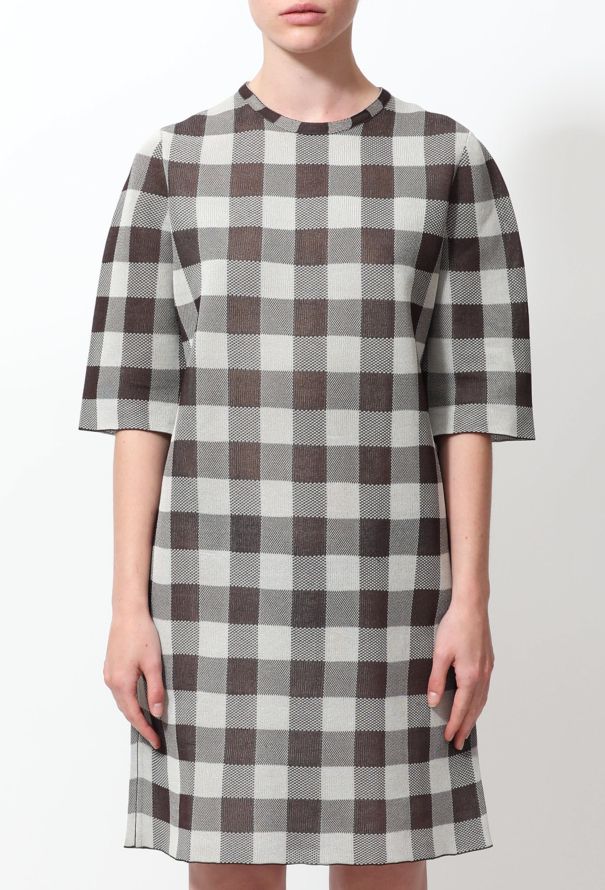 Céline F/W 2014 Checkered Shift Dress - 3