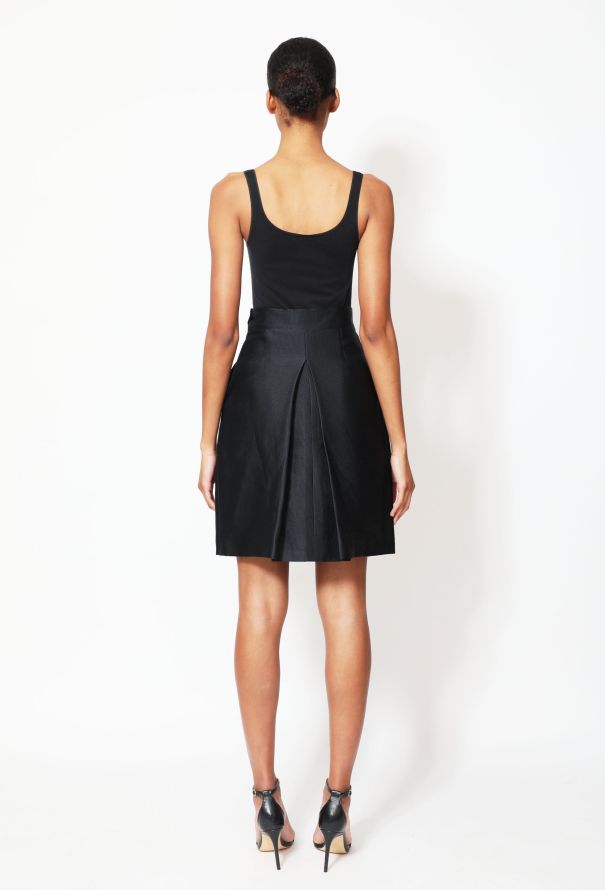 Chanel Piqué Silk Tulip Skirt - 3