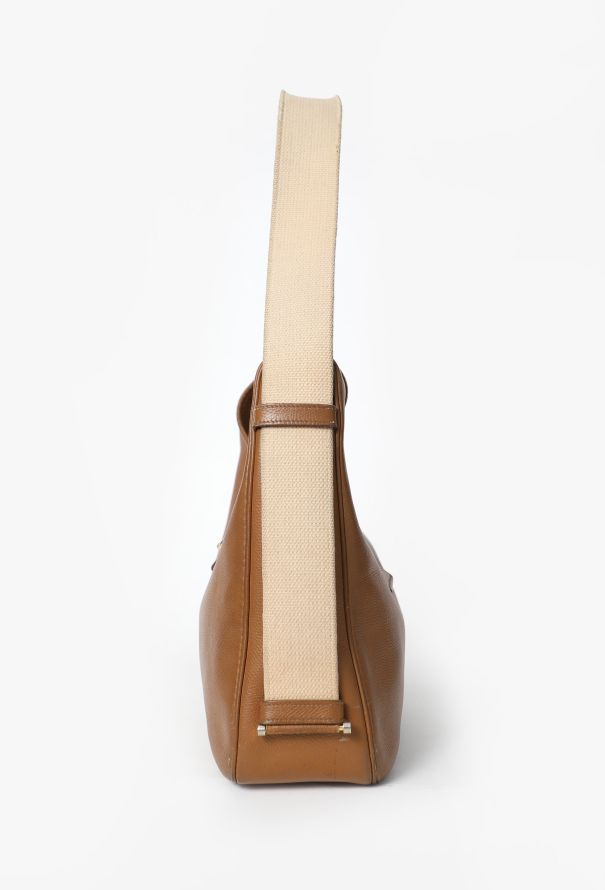 Hermès Gold Courchevel Tsako Bag - 5
