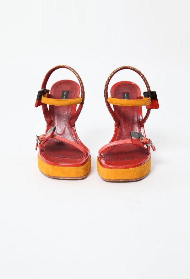 Marc Jacobs S/S 2011 Metallic Snake Sandals - 3