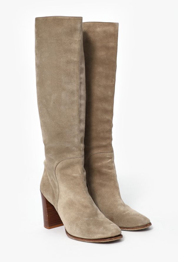 Céline Pre-Fall 2016 Suede Boots - 3