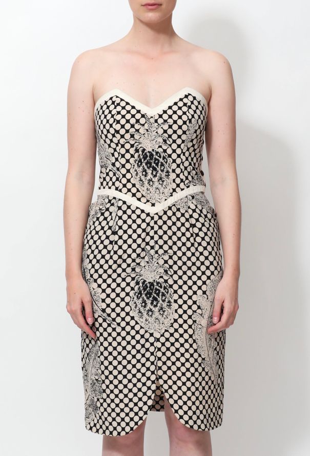 Emanuel Ungaro Vintage Polka Dot Dress Ensemble - 3