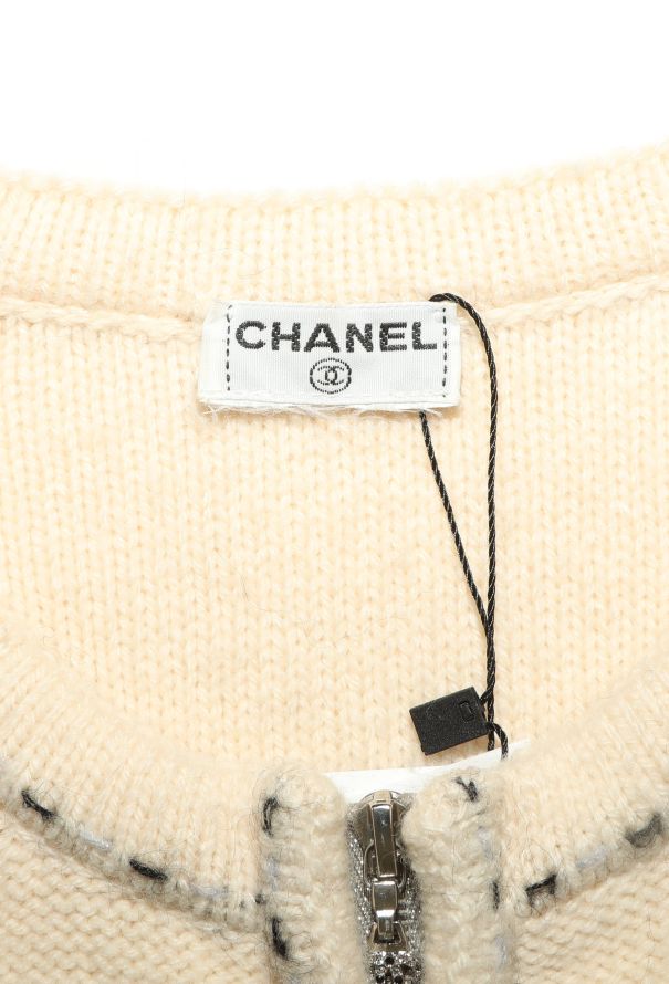 Chanel Iridescent Argyle Cardigan - 5