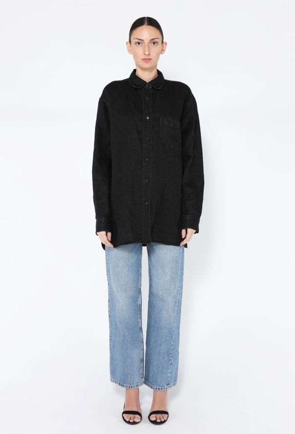 The Row S/S 2025 Nesson Linen Shirt - 4