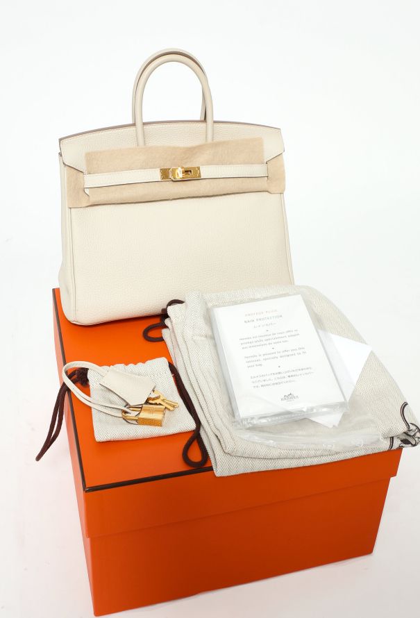 Hermès Craie Togo Birkin 25 - 2