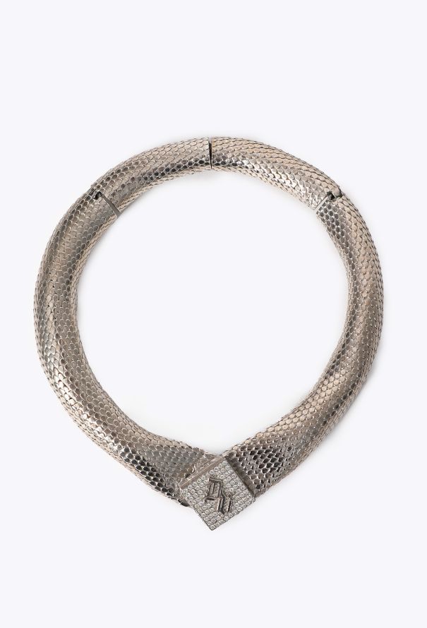 Gianni Versace Serpent Scale Sculpted Choker, 1983 - 3