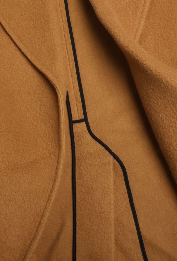 Céline Notched Camel Coat - 7