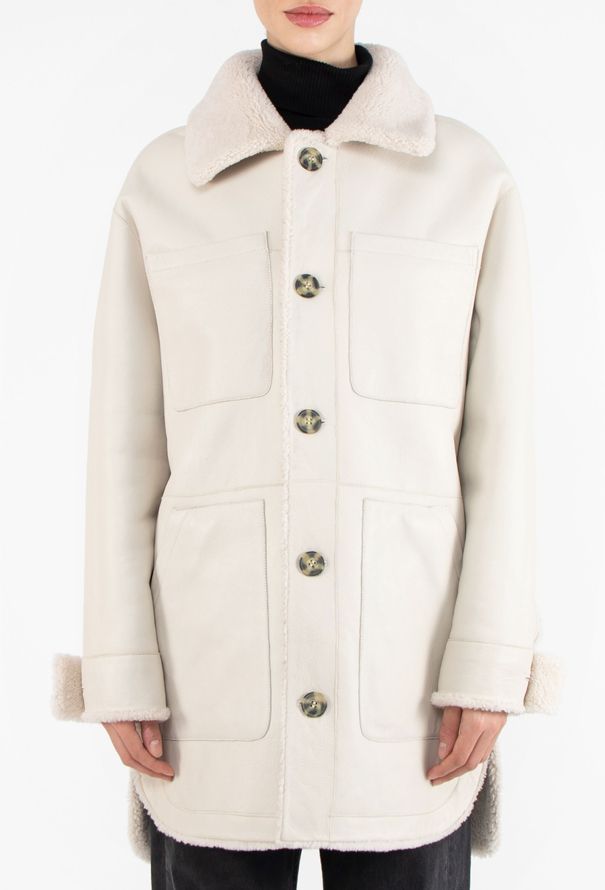Yves Salomon Reversible Teddy Shearling Coat - 5