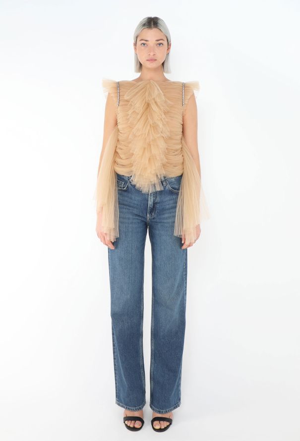 Khaite S/S 2020 Dionne Tulle Top - 4