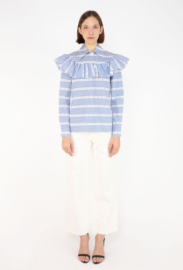 Miu Miu Cotton Smock Blouse, F/W 2015 - 2