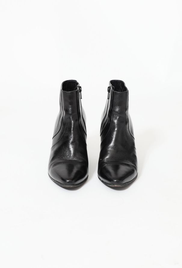 Saint Laurent French' Leather Boots - 4