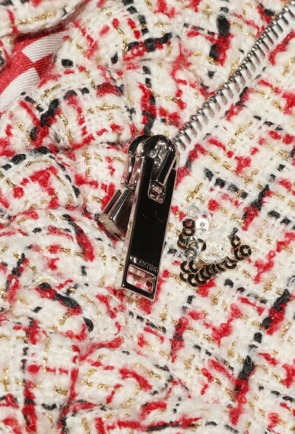 Valentino 2021 Sensation Embellished Tweed Jacket - 7