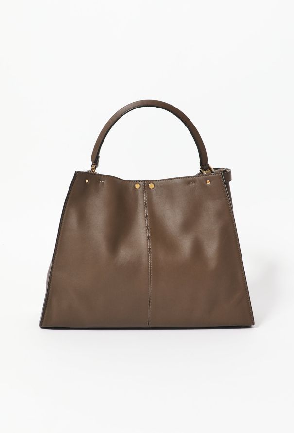 Fendi Taupe Medium Peekaboo X-Lite - 3