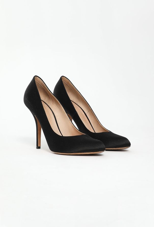 Céline S/S 2013 Classic Satin Pumps - 3