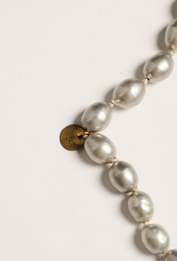 Chanel COLLECTOR '60s Grey Pearl Sautoir - 5