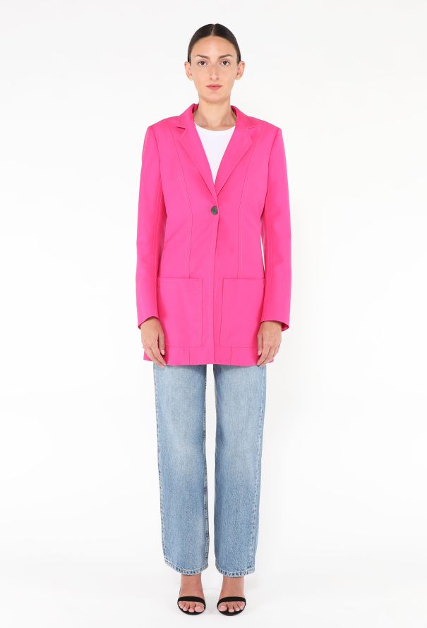 Loewe 2019 Printed-Back Blazer - 3