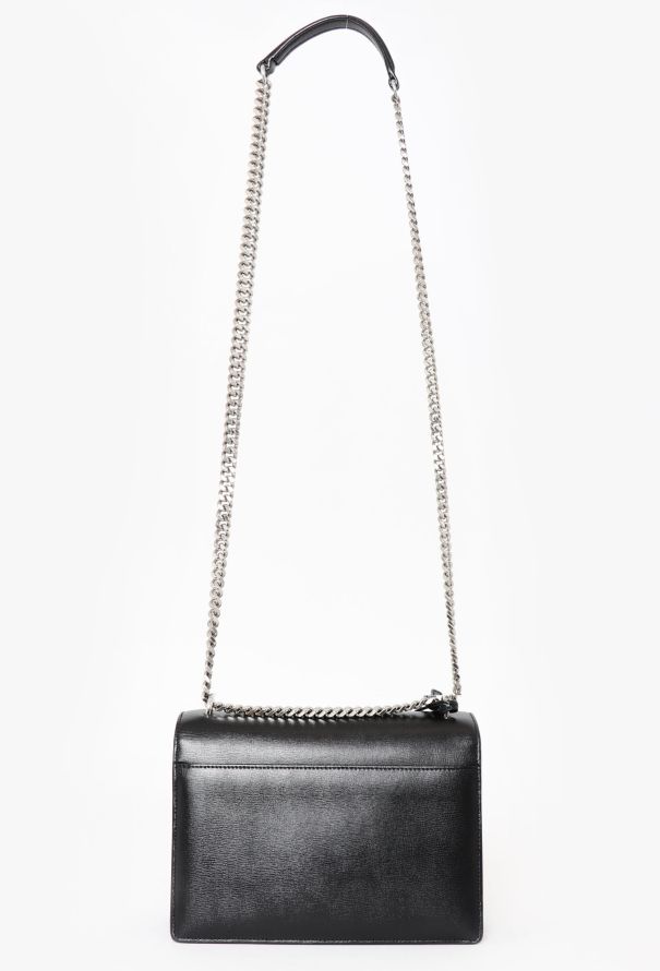 Saint Laurent Black Medium Sunset Bag - 3